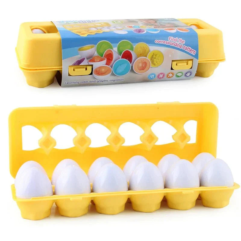 Brehn | Farbenfrohes und Lernförderndes Eier-Set