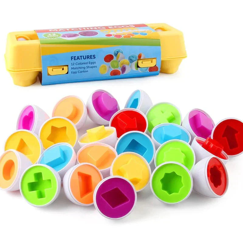 Brehn | Farbenfrohes und Lernförderndes Eier-Set