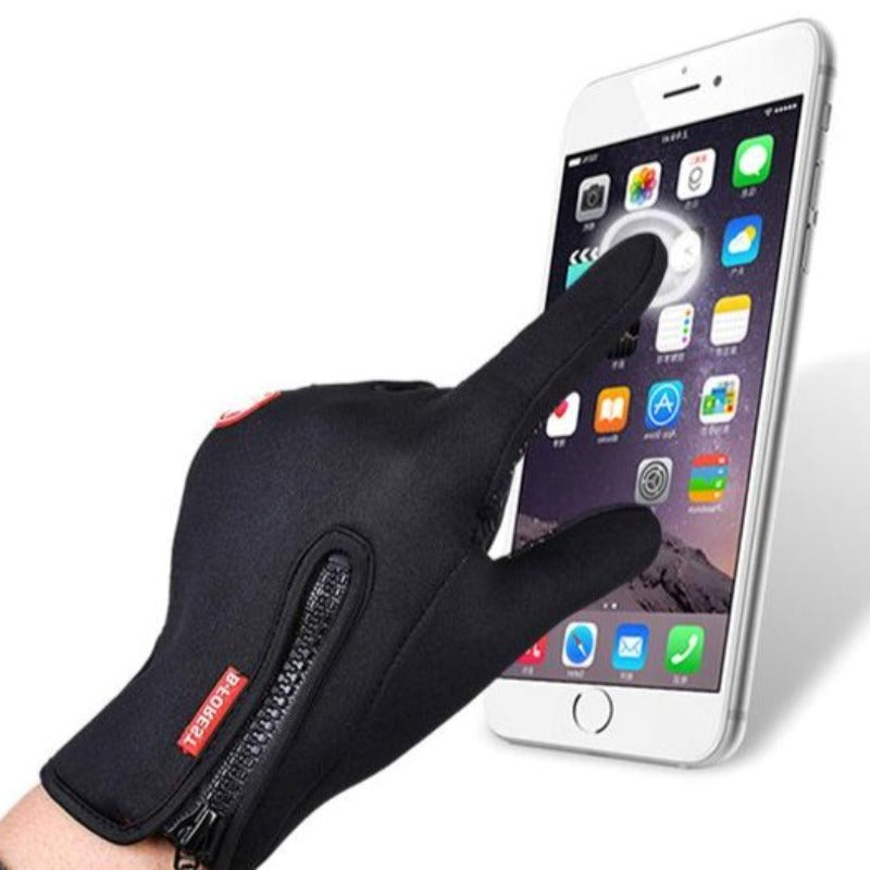 Winterhandschuhe, isoliert, wasserabweisend, Touchscreen-kompatibel, ideal zum Autofahren, Radfahren, Skifahren, Camping und Wandern, Unisex