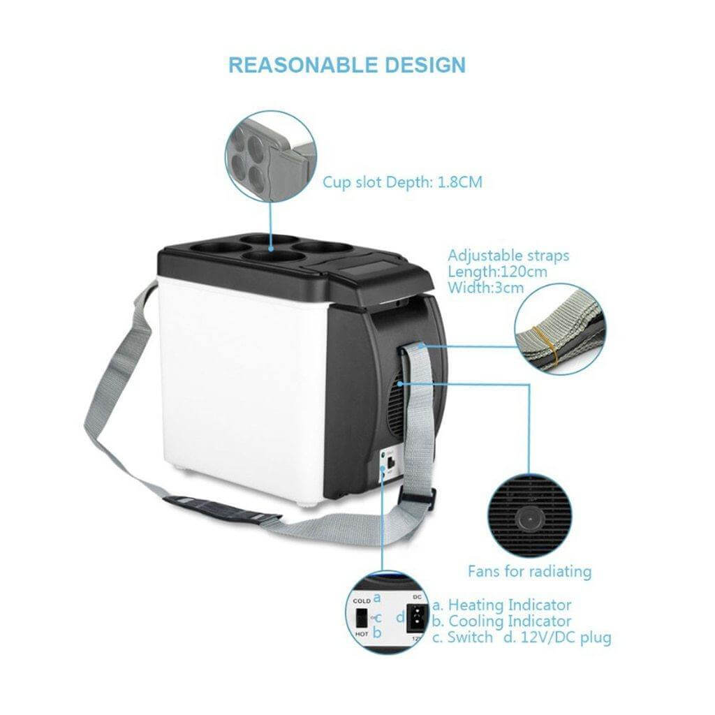 Mini Elektrische Campingwagen Kühlschrankbox | Brehn