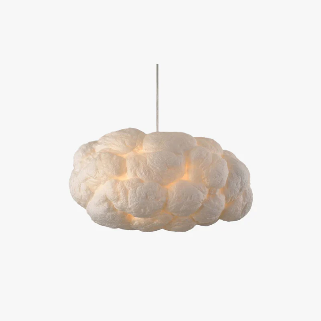 Brehn | Design Cloud LED Pendelleuchte Weiß PVC/Baumwolle - Nimbus
