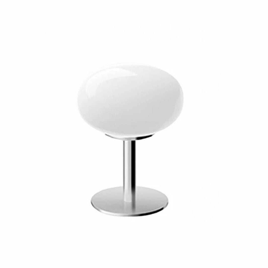 Brehn | DESIGNER GLAS TISCHLAMPE - AMBIENTE LED LAMPE FÜR SCHLAFZIMMER UND ARBEITSZIMMER
