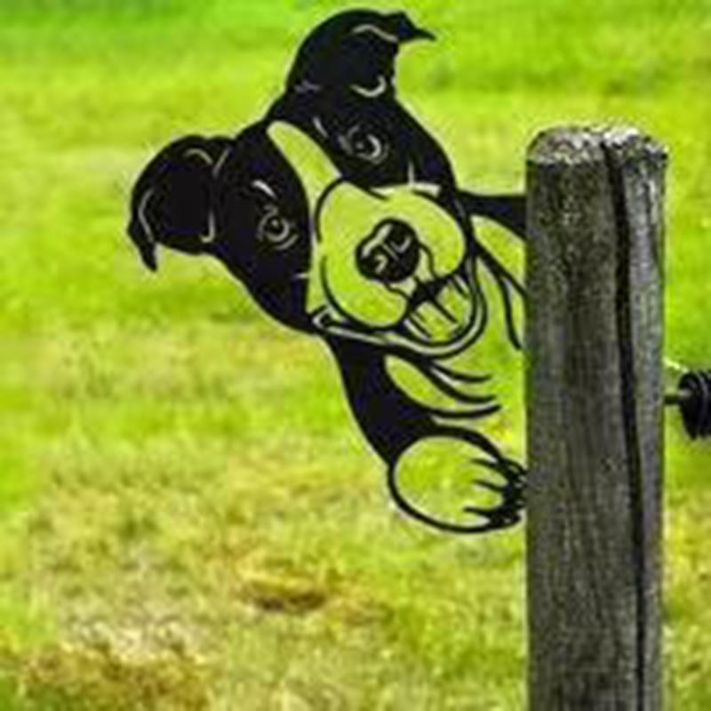 Brehn | Outdoor Garten Bauernhof Spionierender Ziegen Metall Kunstwerk Innen Dekoration