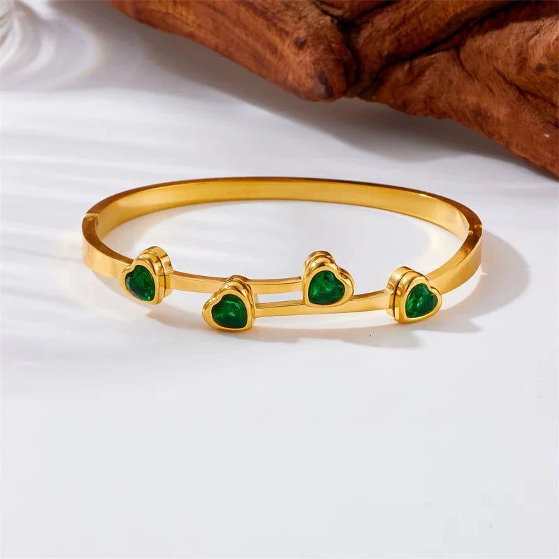 Brehn | Diamant Herz Armreif