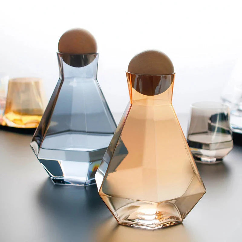 Diamond Typ Glas Wasserflasche Krug Trinkgeschirr Kreatives Trinkgeschirr | Brehn