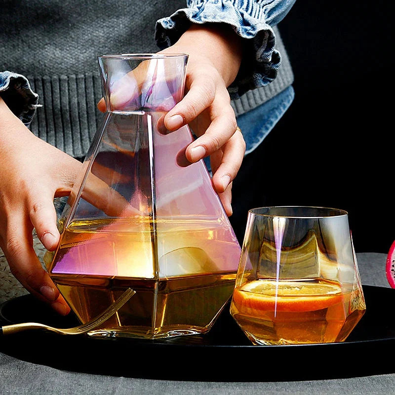 Diamond Typ Glas Wasserflasche Krug Trinkgeschirr Kreatives Trinkgeschirr | Brehn