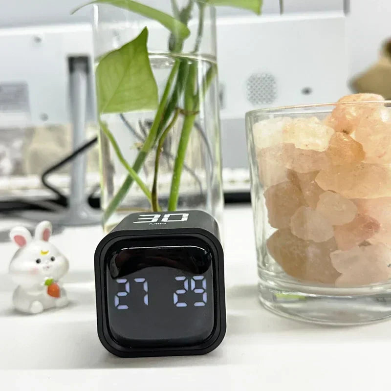 Time Cube SlimTimer – Tragbarer LED-Würfel-Timer mit Bewegungssensor | Brehn