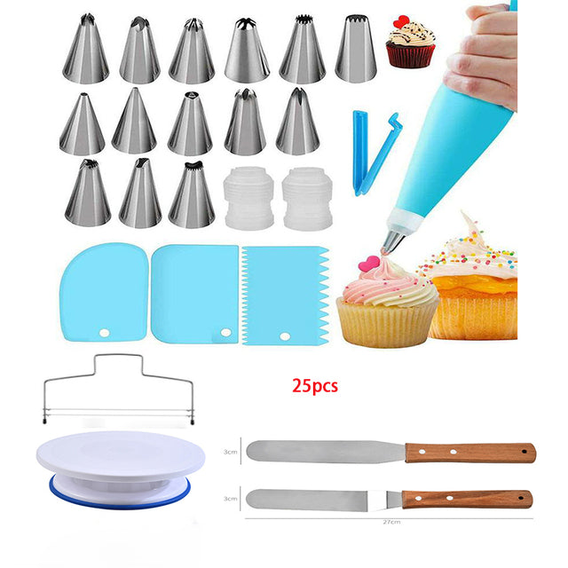 DIY Kuchen Drehteller Sahne Dekoration Zubehör Spatel Set Backwerkzeug | Brehn