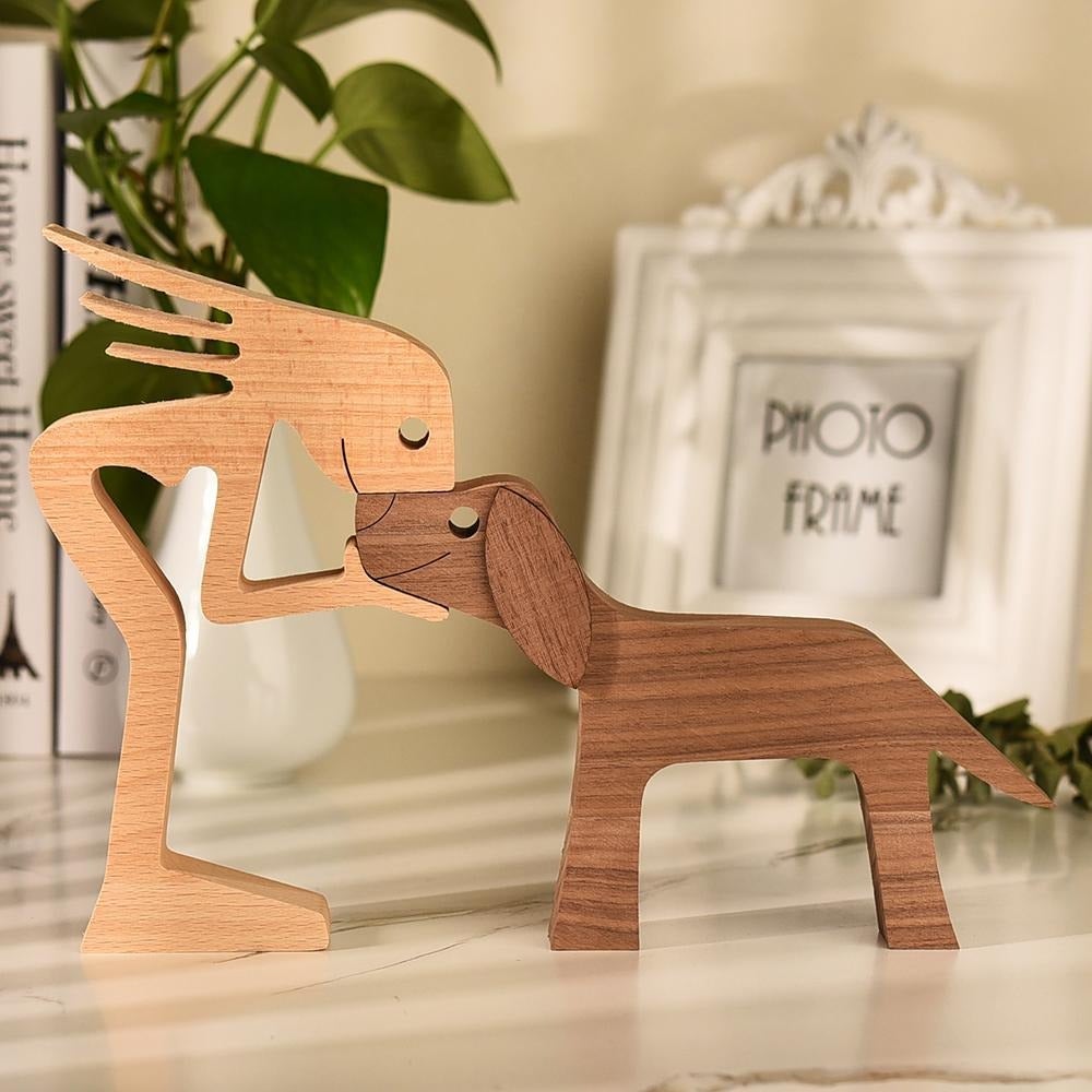 Brehn | Handgefertigte Hundefigur - HeartBond