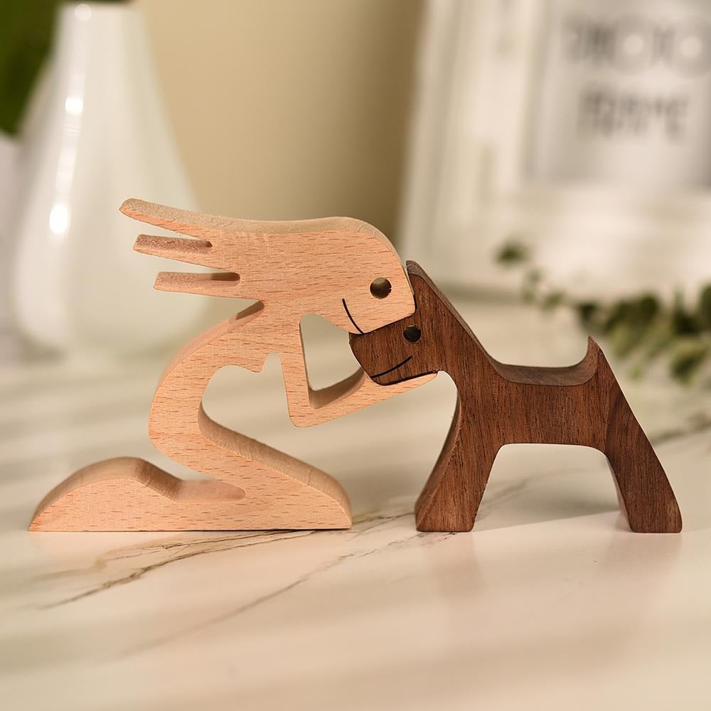Brehn | Handgefertigte Hundefigur - HeartBond
