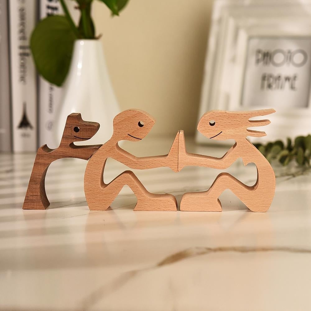 Brehn | Handgefertigte Hundefigur - HeartBond