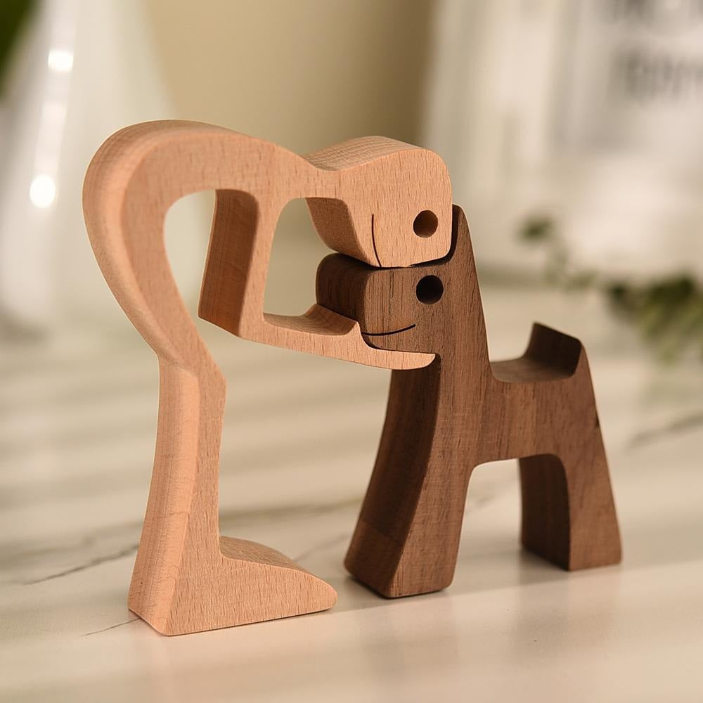 Brehn | Handgefertigte Hundefigur - HeartBond