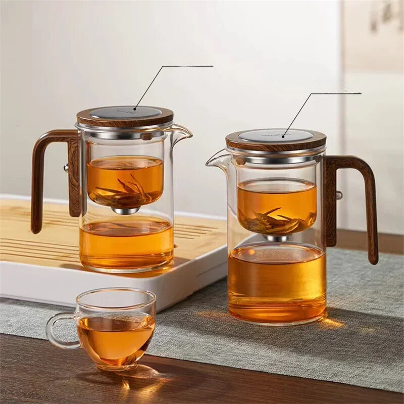 Brehn | Glas Teekanne mit fortschrittlicher Filtration - TeaSphere