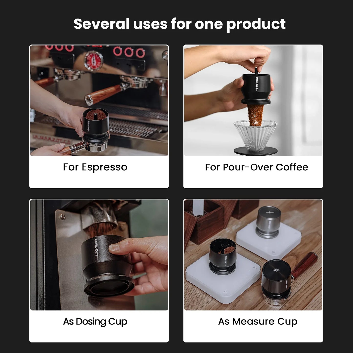 Dosing Shaker Espresso Dosing Cup Kaffee Pulver Empfängerbehälter | Brehn