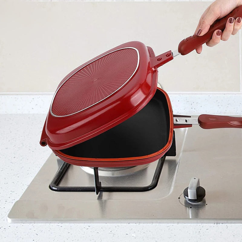 Doppelseitige Brotbratpfanne Antihaft Multiple Zwecke Toaster | Brehn