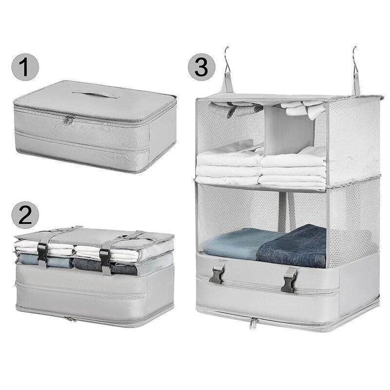 Brehn | LuggagePal - Erweitbarer Organizer - Effizientes Reisen - Optimale Aufbewahrung