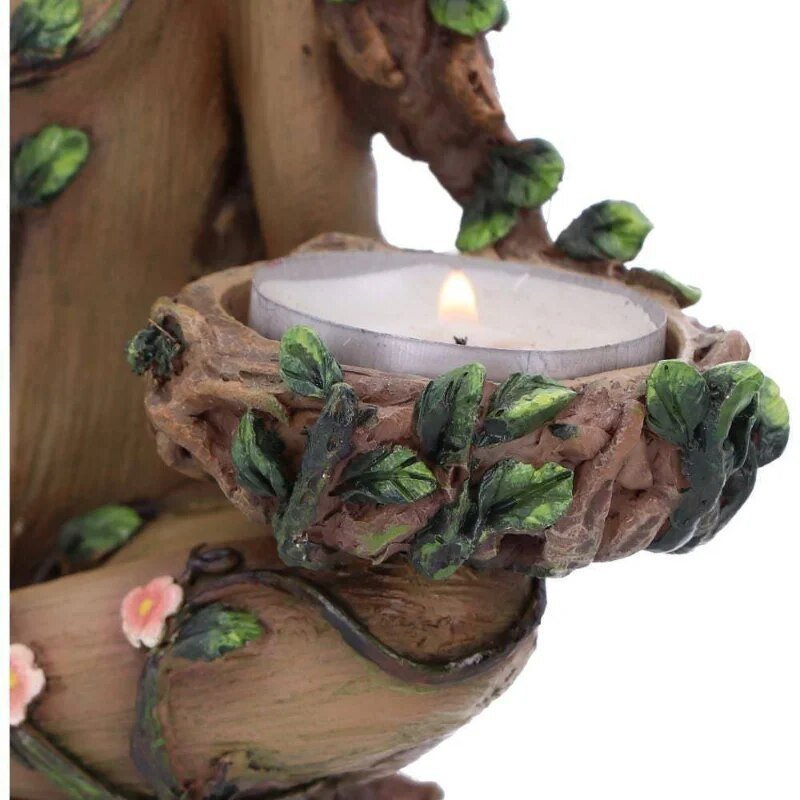 Brehn | Verzauberndes Glühen - Fae Flame Kerzenhalter - Natürliche Harmonie - Ökologische Eleganz
