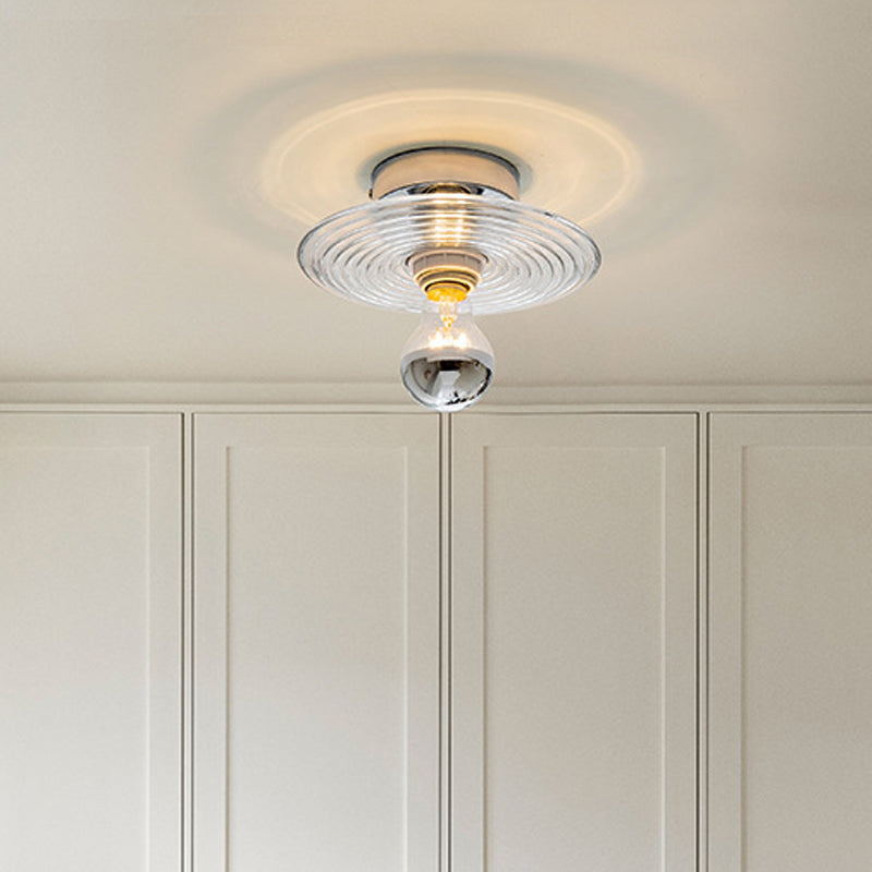 Moderne Wellen-Deckenleuchte – Elegante Glasleuchte für Wohn- oder Schlafzimmer | Brehn