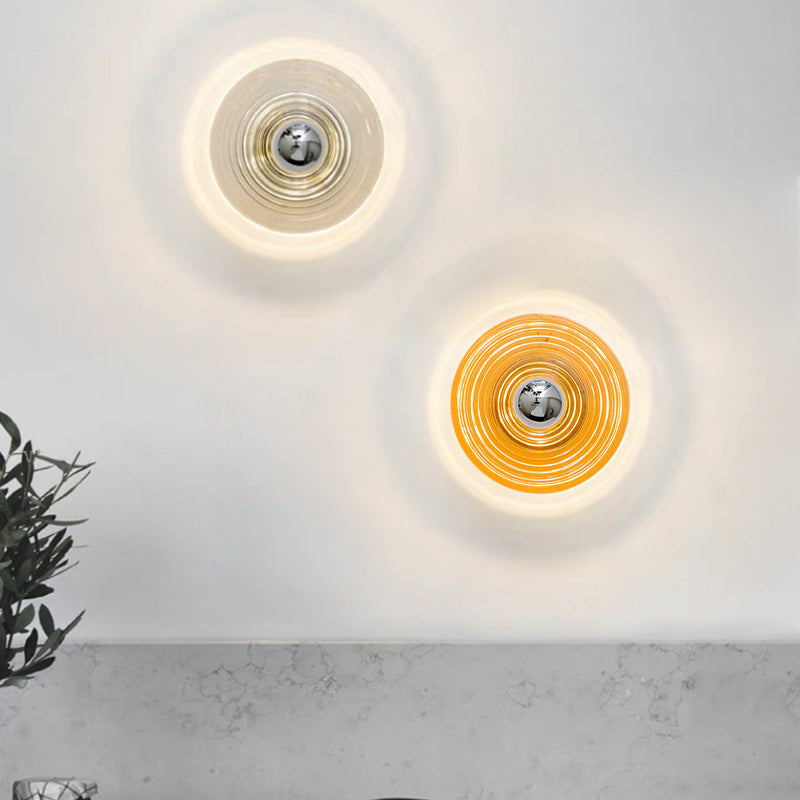 Moderne Wellen-Deckenleuchte – Elegante Glasleuchte für Wohn- oder Schlafzimmer | Brehn
