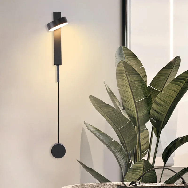 Moderne LED Wandleuchte mit minimalistischem Design für Flur oder Wohnzimmer | Brehn