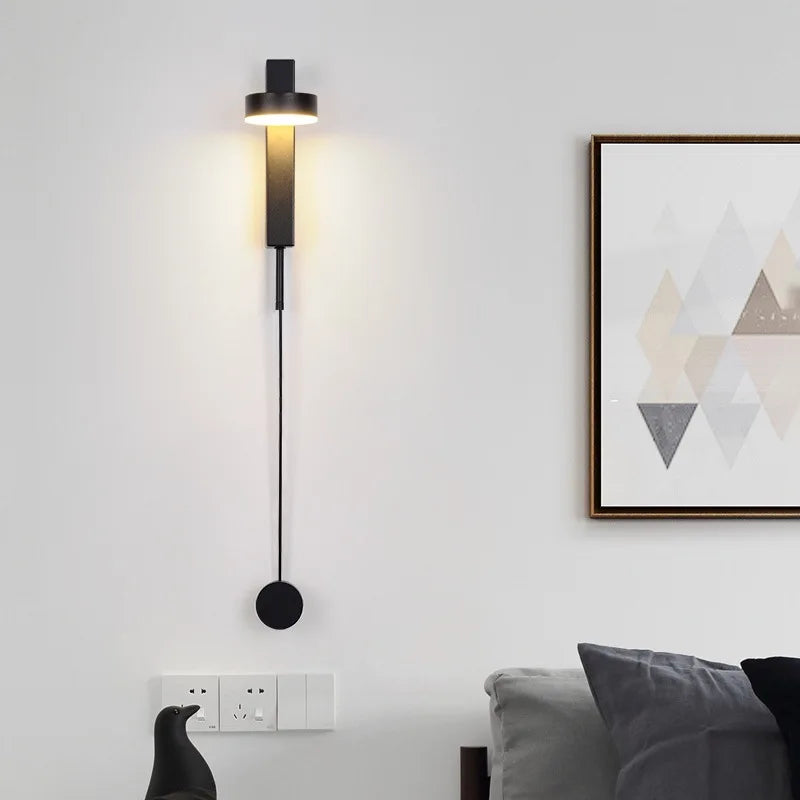 Moderne LED Wandleuchte mit minimalistischem Design für Flur oder Wohnzimmer | Brehn