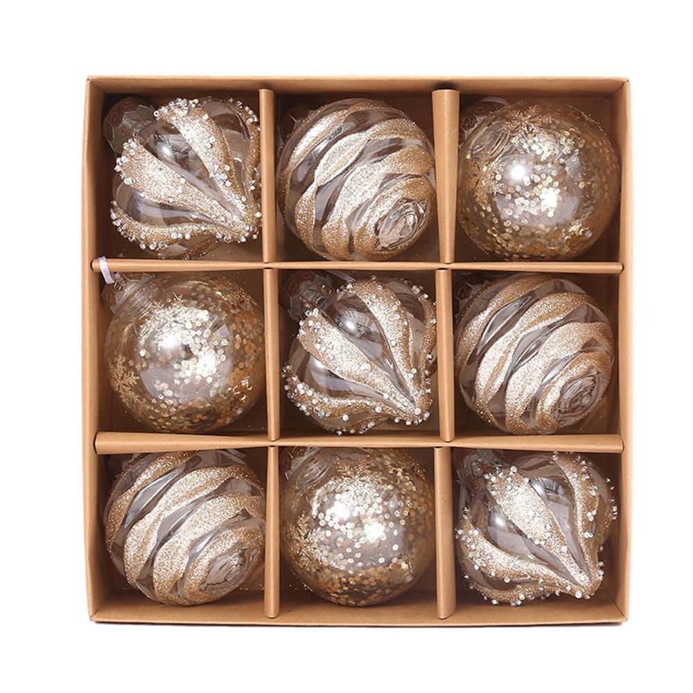 Brehn | GoldElegance | Luxuriöse goldene Weihnachtsornamente