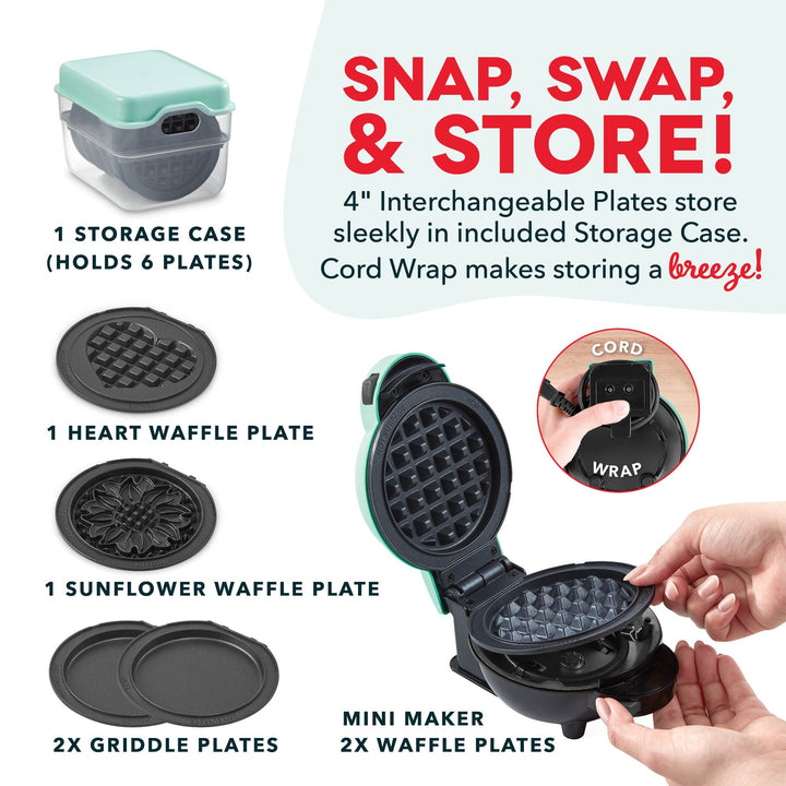 Waffel- und Grill-Mini-Press | Brehn