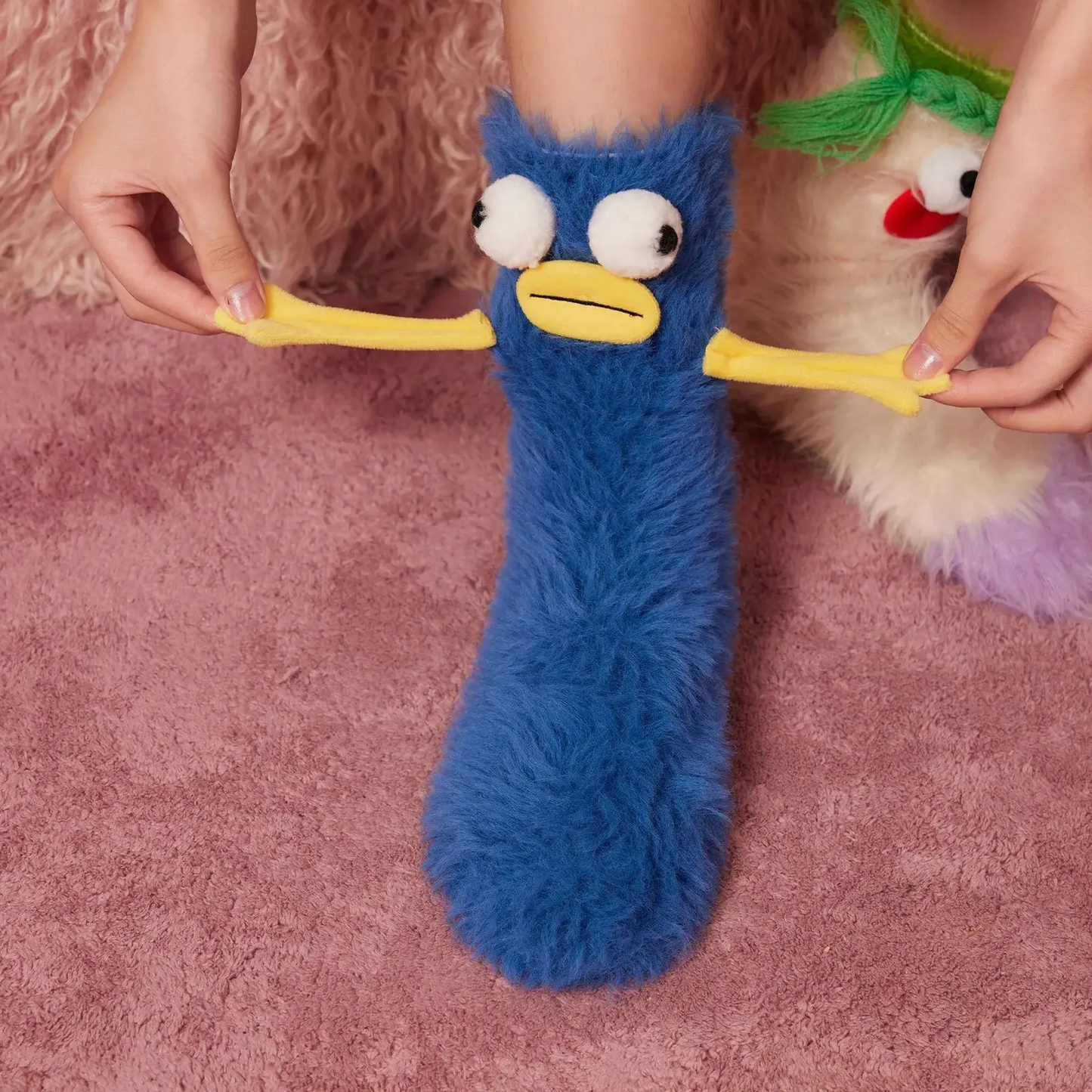 Gemütliche & lustige Plüschsocken | Brehn