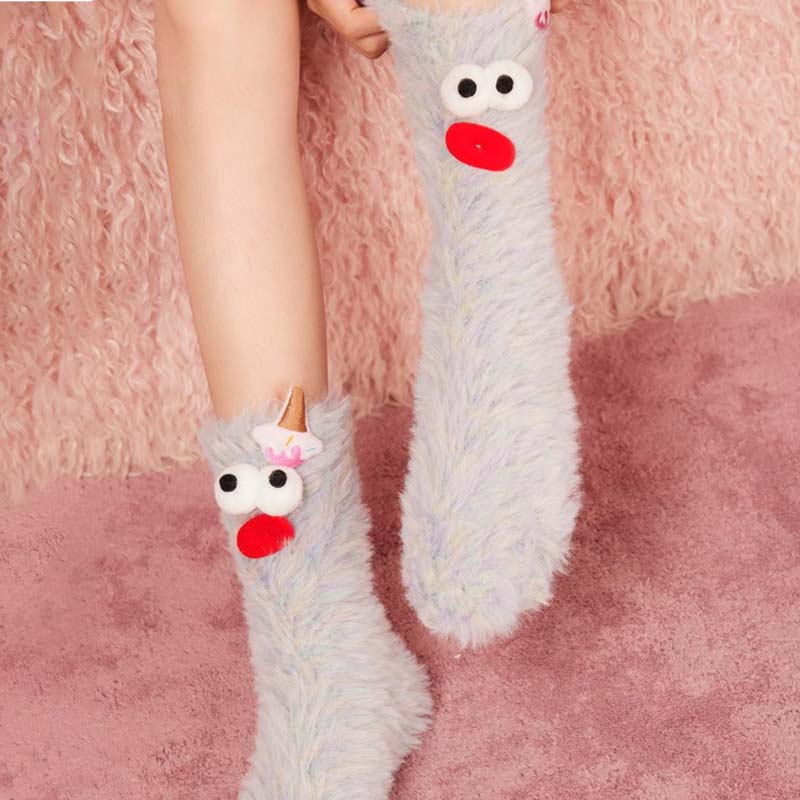 Gemütliche & lustige Plüschsocken | Brehn