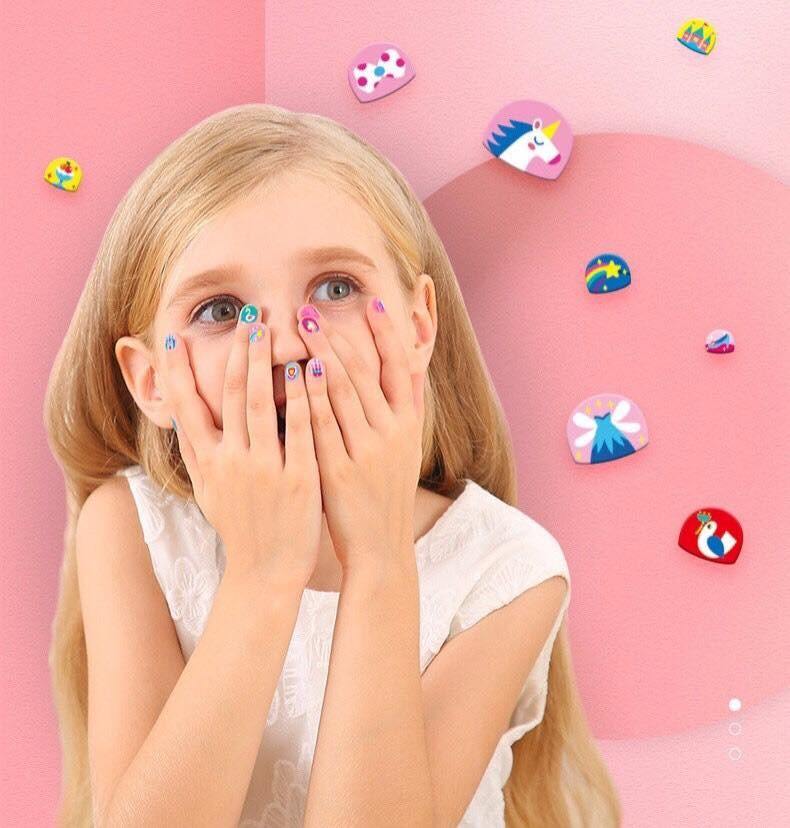 Kids Nagelkunst Aufkleber | Spaßige & Einfache Designs | Brehn