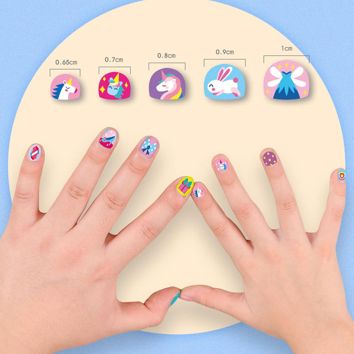 Kids Nagelkunst Aufkleber | Spaßige & Einfache Designs | Brehn