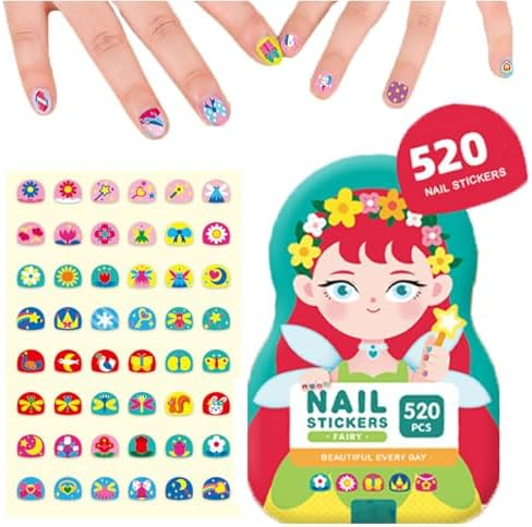 Kids Nagelkunst Aufkleber | Spaßige & Einfache Designs | Brehn