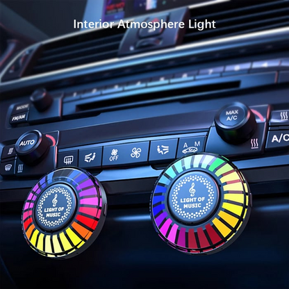 Auto Sound Pickup Licht | Tragbares RGB Vergnügen unterwegs | Brehn