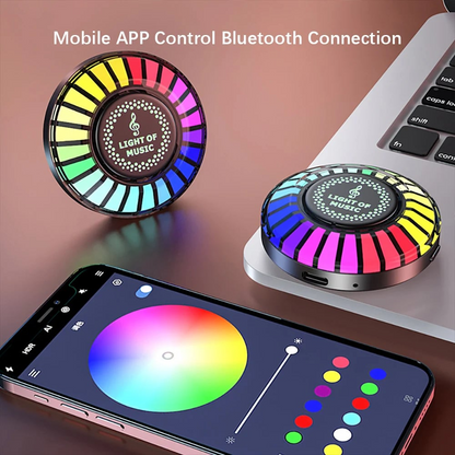 Auto Sound Pickup Licht | Tragbares RGB Vergnügen unterwegs | Brehn