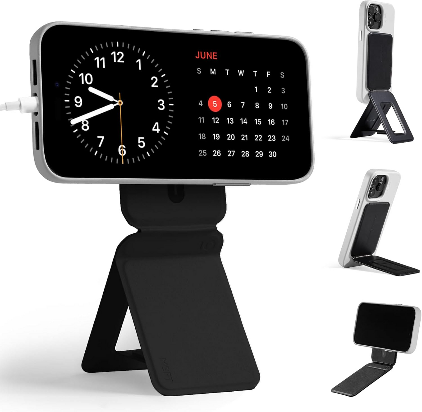 Magnetischer Stand (Schwarz) | Stick. Snap. Go! | Brehn