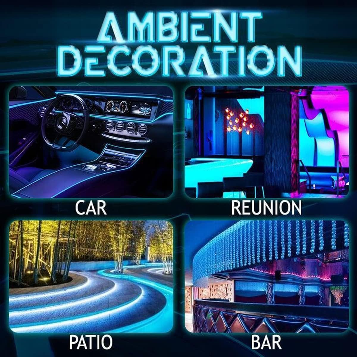 Auto Innenraum LED Licht | Stilvolle Atmosphäre überall | Brehn