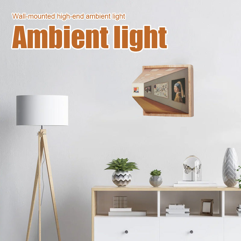 3D-Naked Eye Vision Wandlampe | Atemberaubende Wandambiente | Brehn