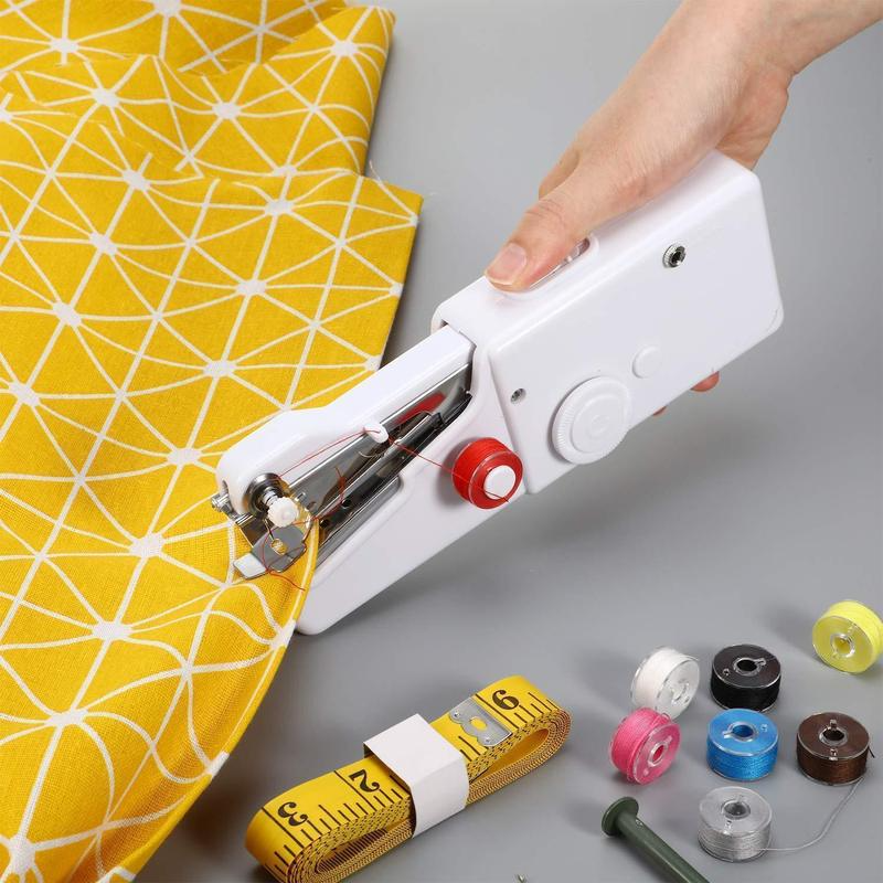Tragbare Mini Handnähmaschine | Schnell und Einfach Nähen | Brehn