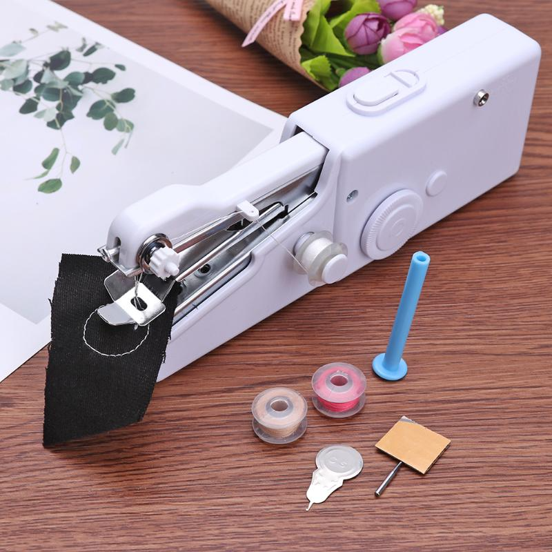 Tragbare Mini Handnähmaschine | Schnell und Einfach Nähen | Brehn