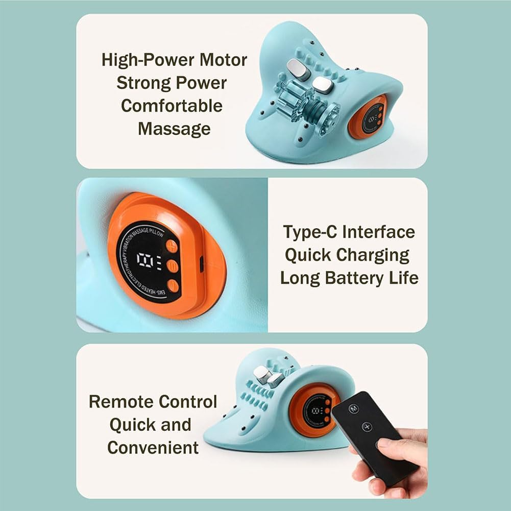 4-in-1-Relief-Massager | Korrekte Haltung und Muskelverspannungen leicht lindern | Brehn