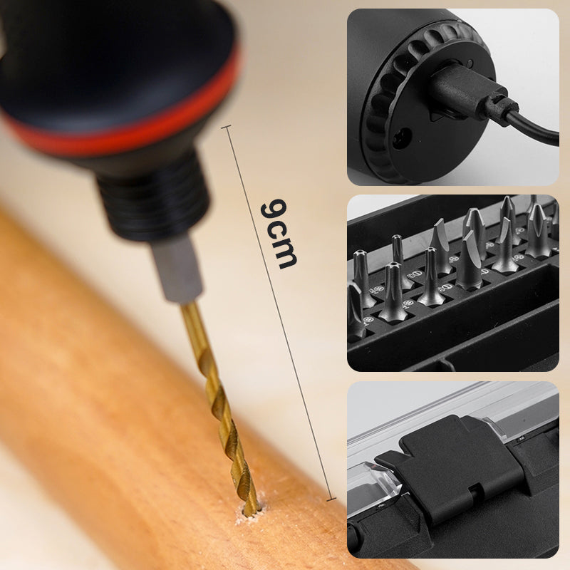 Smart Electric Screwdriver Kit | Machen Sie DIY-Projekte zum Kinderspiel | Brehn