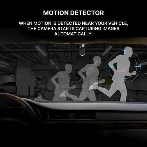 Auto-Dashcam mit Überwachungskamera