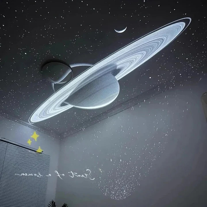 Galaxienprojektor mit Planetariumseffekten