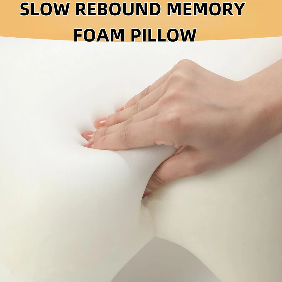 Orthopädisches Partnerkissen | Kuscheldesign mit Armtunnel | Memory-Schaum