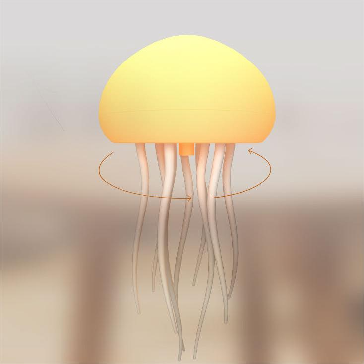 Tanzende Qualle Lampe | Lindert sofort Stress und Angst | Brehn