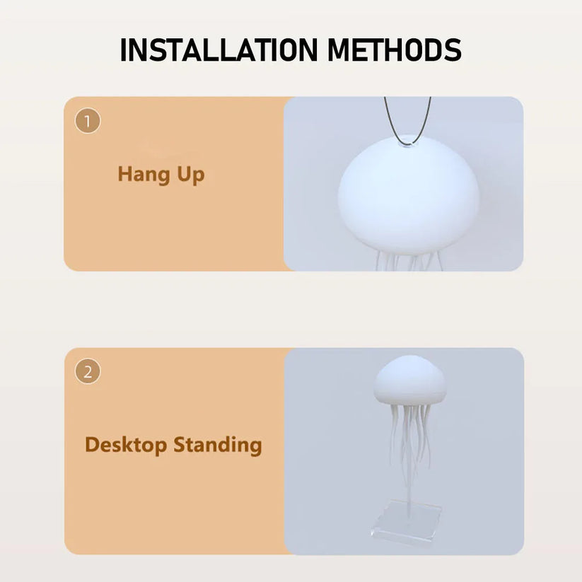 Tanzende Qualle Lampe | Lindert sofort Stress und Angst | Brehn