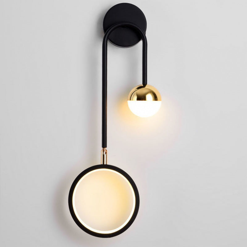 Nordische drehbare LED Wandleuchte für modernes Interieur | Brehn
