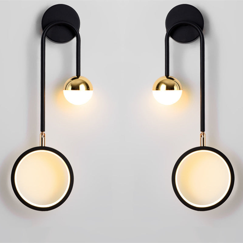 Nordische drehbare LED Wandleuchte für modernes Interieur | Brehn