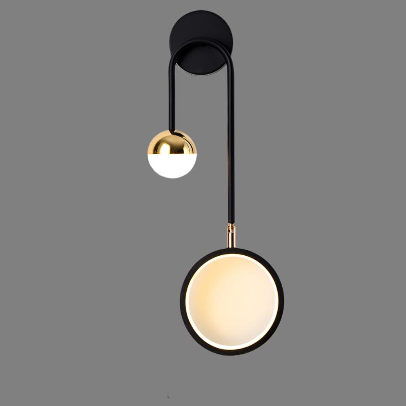 Nordische drehbare LED Wandleuchte für modernes Interieur | Brehn