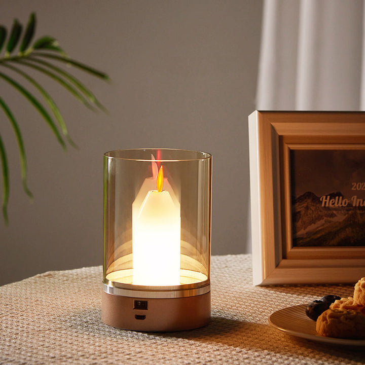Drahtlose LED Mini Lampe – Stimmungslicht für Party, Abendessen und Dekoration | Brehn